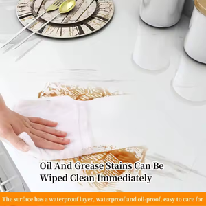 Strepen Plaid Moderne Anti-Statische Muursticker Peeling Stick Zelfklevend Behang Voor Huisdecor Waterdichte Keukentoepassing - Product Image 3