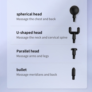 Mini massaggiatore portatile e silenzioso con 6 modalità, che offre un massaggio profondo dei tessuti per rilassare i muscoli e alleviare la fatica. - Product Image 5