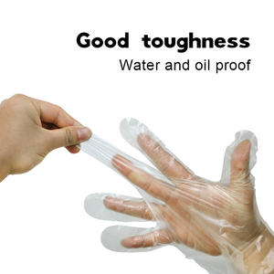 Nouveau Ménage Cuisine Produits Éco Amical Gants En Plastique Jetables Transparents - Product Image 3