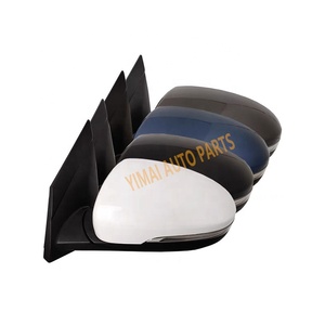 Car Accessories <strong>Door</strong> <strong>Mirror</strong> Assembly for Hyundai Tucson 2015-2019 Folding Rearview White Wing <strong>Back</strong> Side <strong>Mirror</strong> - Product Image 2