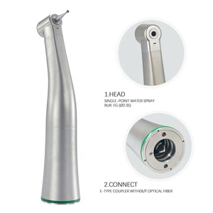 เครื่องมือทันตกรรม CP-X15 แบบหัวต่อ 4:1 หัวต่อแบบฉีดน้ำเดี่ยว ความเร็วต่ำ สำหรับงานแล็บและยูนิตทันตกรรมเคลื่อนที่ ผลิตในประเทศจีน - Product Image 6