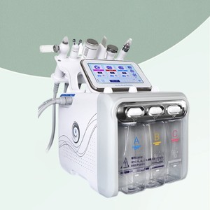 เครื่องพ่นออกซิเจน 7 in 1 สำหรับทำทรีทเมนท์ผิวหน้าแบบ Aqua Dermabrasion เครื่องกรอผิวด้วยเพชรแบบเกาหลี เครื่องพ่นออกซิเจนสำหรับดูแลผิวหน้าสำหรับร้านเสริมสวย - Product Image 3