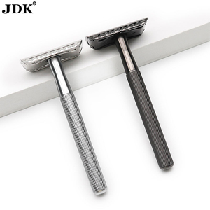 Thân Thiện Với Môi Hai Lưỡi Dao Cạo An Toàn Cho Phụ Nữ Biểu Tượng Tùy Chỉnh Mặt Kim Loại Xử Lý Phân Hủy Sinh Học Đôi Cạnh Lưỡi - Product Image 5