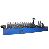 Perno de acero metálico y perfil de paneles de yeso de pista Máquina formadora de rollos CU Máquina formadora de acero ligero