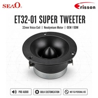 Haut-parleur tweeter professionnel personnalisé, bobine vocale de 32 mm, plaque en aluminium, 100 W, pour le développement de systèmes audio de voiture OEM, 4 ohms, 12 V, tous modèles