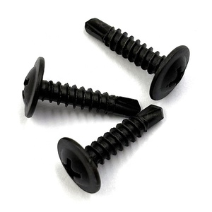 Vis autoperceuses à tête cylindrique phosphatées noires de qualité supérieure, prix direct usine - Product Image 3