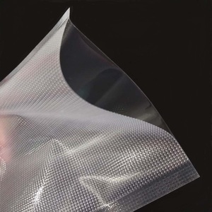 BPA Free Vacuum Storage Bags Custom food Embossed Whole Frozen Transparent Vacuum Seal Bag
