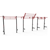 Rack de musculation autoportant personnalisé avec barre de traction et rack à squats, en métal, charge maximale de 2000 kg, usage commercial, équipement de fitness