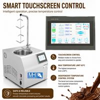 Mélangeur de chocolat industriel de 4,5 kg, Conchadora, machine à raffiner le cacao pour le raffinage à billes