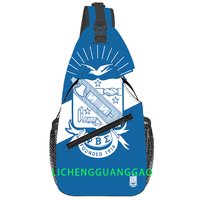 Sac de Poitrine de Haute Qualité, Sac à Dos Sportif de Voyage, Sac à Bandoulière Personnalisé Tendance et Décontracté pour Hommes et Femmes, Idéal pour Cadeau de Sororité ou Fraternité