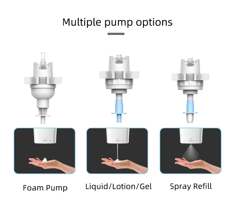 2023 nuevo dispensador de jabón automático sin contacto líquido espuma Spray Sensor infrarrojo dispensador de jabón