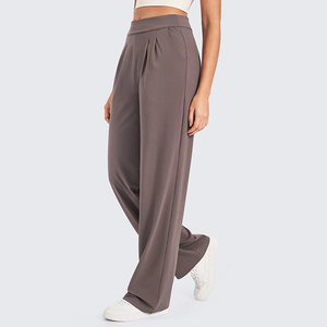 Pantalones de verano <span class=keywords><strong>para</strong></span> <span class=keywords><strong>mujer</strong></span>, <span class=keywords><strong>ropa</strong></span> interior, venta al por mayor, <span class=keywords><strong>ropa</strong></span> de <span class=keywords><strong>mujer</strong></span>, logotipo personalizado, cintura alta, pierna ancha, pantalones de Hip Hop - Product Image 4