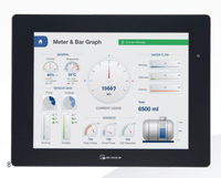 Pantalla Táctil HMI WEINVIEW CMT2129X de 10 Pulgadas con Interfaz Enriquecida para Aplicaciones de Control Industrial PLC PAC