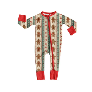 Pijama de Invierno para Bebé, Unisex, con Estampado Navideño, Manga Larga, Suave, con Cierre - Product Image 5