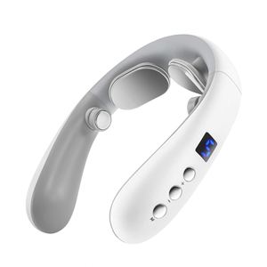 เครื่องนวดคอและไหล่พร้อมระบบ EMS ให้ความร้อน 10 โหมด ใช้พลังงานจาก USB ของขวัญที่สมบูรณ์แบบ - Product Image 4
