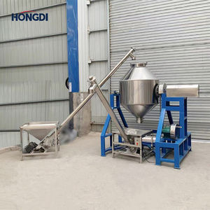 Mélangeur automatique à double cône en acier inoxydable, convoyeurs à double vis, capacité de 400 L, machine à mélanger les poudres, mélangeur rotatif pour les plastiques - Product Image 6