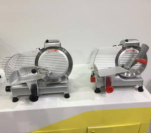 <span class=keywords><strong>10</strong></span> इंच पोर्टेबल अर्द्ध स्वचालित जमे हुए मांस मटन स्लाइसर, सीई के साथ पनीर खाद्य बिजली स्लाइसर - Product Image 3