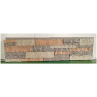 NEU 2025 Panneau mural en pierre de plusieurs couleurs Carrelage de revêtement mural flexible en pierre pour panneau mural extérieur en fausse brique PU