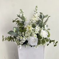 Dekorasi Pernikahan Garland Bunga Mawar Daisy Panjang Gaya Bohemian Buatan Tangan Baru, Lengkungan Bunga Sutra untuk Kolom Luar Ruangan Komersial