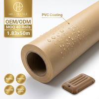 Bâche PVC laminée 610GSM 1000D de haute qualité, imperméable, en rouleau, pour tentes de camion, jouets gonflables, couvertures de piscine, tapis et sacs de voiture