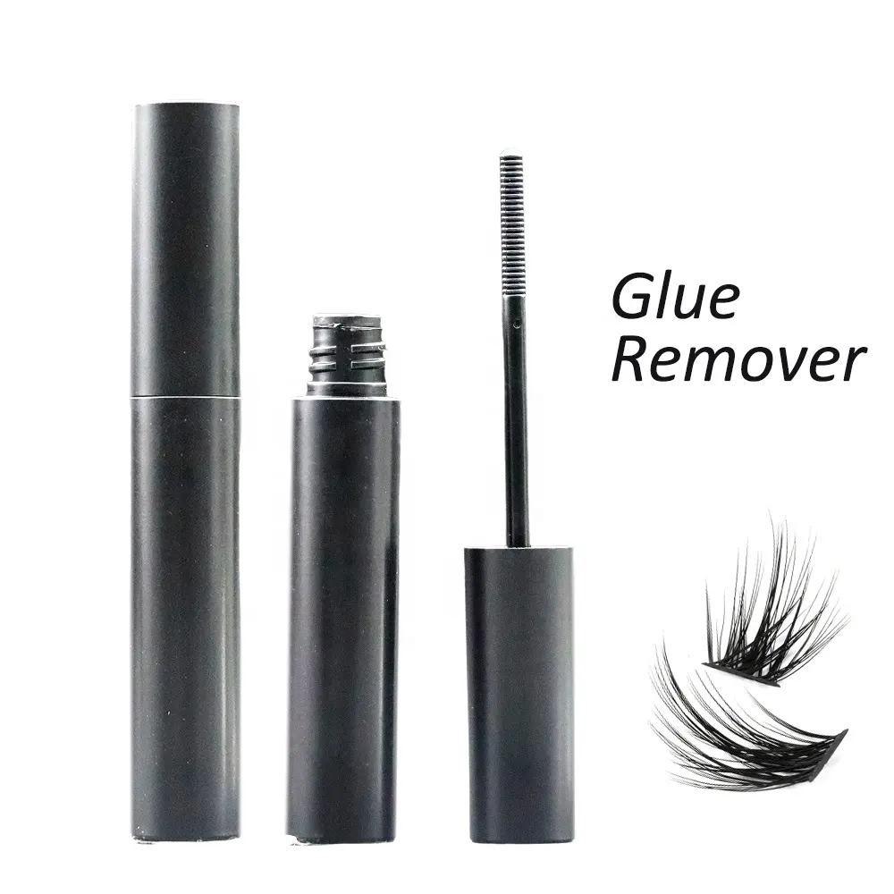 DIY Eyelashes Fan Cluster Lash Adhesive Glue Remover 5ML Custom Logo 1 Minute Fast Removal Lash Bond Remover Low Odor Gel
