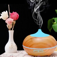 Vente chaude Maison Ultrasonique Huile Essentielle Aroma Diffuseur Aromathérapie Humidificateur D'air 400ml