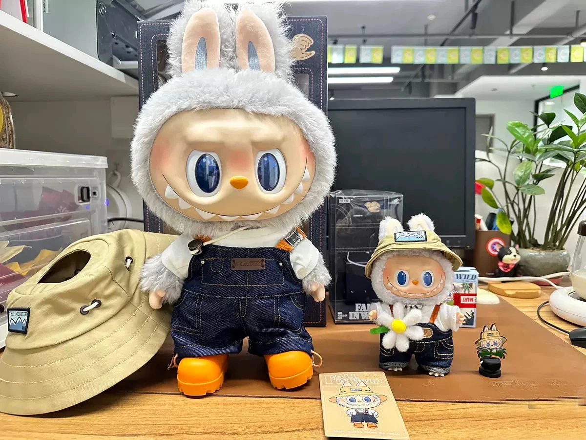 ぬいぐるみ POPMART THE MONSTERS LABUBU Toffee Labubu The Monsters Exciting Macaron Vinyl Face Series