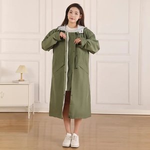 Imperméable à capuche écologique tout usage coupe-vent pour la randonnée, les voyages et le <span class=keywords><strong>travail</strong></span> - Product Image 2
