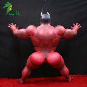 Dessin animé Muscle Man fitness figure PVC modèle jouet poupée <span class=keywords><strong>gonflable</strong></span> Cornu mal <span class=keywords><strong>homme</strong></span> <span class=keywords><strong>gonflable</strong></span> diable pour l'affichage - Product Image 3