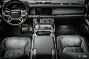 Kit <span class=keywords><strong>Interior</strong></span> Deportivo de Aleación y Fibra de Carbono Plumb 2020+ con Sistema de Control del Reposabrazos Central para Land Rover Defender L663 130 110 90 - Product Image 4