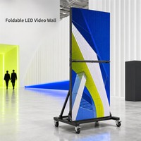 Layar Video LED Lipat P2.6 Portabel dengan Kecerahan 1200 cd dan Garansi 2 Tahun untuk Acara Pameran Dalam Ruangan