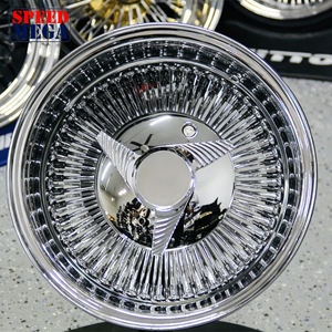 ล้อแม็กซ์โครเมียมแบบสปอร์ต ขอบลวดเหล็กฟอร์จสั่งทำพิเศษ 5x120 5x127 5x130 สำหรับรถเทสล่า อิมพาลา แคดิลแลค ขนาด 17 18 20 22 24 26 นิ้ว - Product Image 5