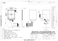 Modul Layar LCD TFT 2-Inci Resolusi 240*320 dengan IC Driver NV3030A2 -20~70 ℃   Suhu Operasi