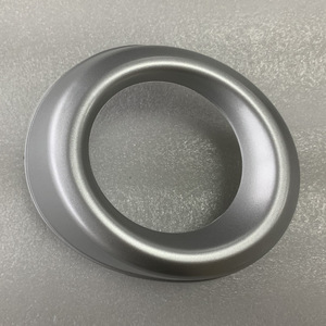 Bezel de phare antibrouillard Fj Cruiser en aluminium argenté 52128 35130 52127 35140 pour Toyota, fixation par vis - Product Image 1