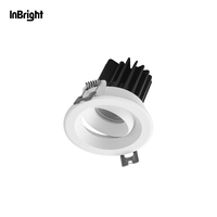 Projecteur industriel de Downlight de LED COB 8W 10W 15W 25W corps en aluminium léger réglable de lampe pour l'usage d'hôtel
