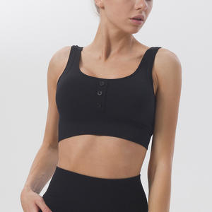 Completo Yoga da Donna 3 Pezzi Traspirante e Impermeabile, Tuta da <span class=keywords><strong>Palestra</strong></span> Senza Cuciture per Corsa, Abbigliamento Fitness Tinta Unita - Product Image 4