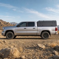 Hochfeste Hardtop-LKW-Abdeckung aus Fiberglas mit Aluminiumstruktur für Pickup-Ladeflächen und hohe Ladevolumen