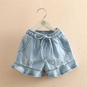 Fabricant de vêtements chinois, fournisseur de produits les plus vendus, nouveaux modèles de shorts en jean pour filles - Product Image 2