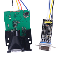 Télémètre laser numérique 150m, module de capteur de distance RS232 TTL