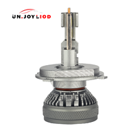 Ampoule de phare de voiture universelle H4 LED 6000K 50W Lumière blanche brillante