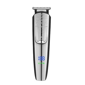 Tondeuse à cheveux LED étanche rechargeable par USB, 3 têtes, tondeuse électrique pour hommes, <span class=keywords><strong>coupe</strong></span> <span class=keywords><strong>de</strong></span> cheveux à domicile, rasage des poils du <span class=keywords><strong>nez</strong></span>, toilettage - Product Image 1