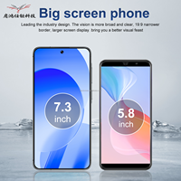 Nouveaux téléphones mobiles 2026 16G+1TB Prix usine A56 5G Double SIM Smartphone Charge rapide Grand écran Android 15 Global CDMA LTE