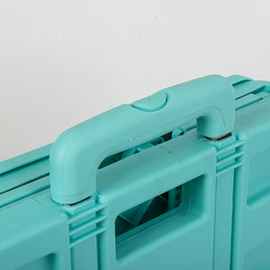 Carrito de compras plegable para el hogar con logotipo personalizado, carrito pequeño grande de plástico portátil cuadrado - Product Image 2