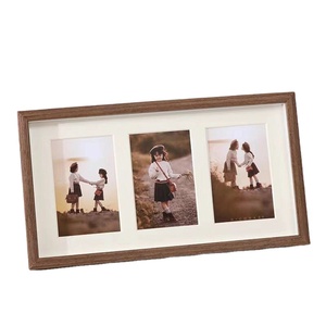 Expositor de Fotos Combinado de Cuatro Orificios del Fabricante, Marco de Fotos de Cartón Hueco de 6 Pulgadas, Marco de Madera de Dos o Tres Piezas <span class=keywords><strong>para</strong></span> - Product Image 5