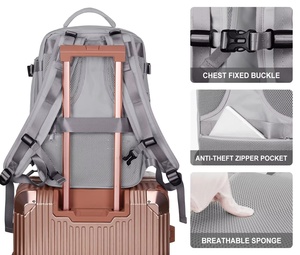 Grand <span class=keywords><strong>sac</strong></span> à <span class=keywords><strong>dos</strong></span> imperméable pour sports de plein air <span class=keywords><strong>sac</strong></span> à <span class=keywords><strong>dos</strong></span> décontracté pour femmes <span class=keywords><strong>sac</strong></span> à <span class=keywords><strong>dos</strong></span> pour les voyages scolaires et la randonnée - Product Image 6