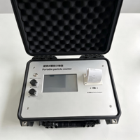 Portable Oil Particle Counter, Field Oil Contamination Tester for Hydraulic Oil, Transformer Oil, Turbine Oil ISO4406 NAS163