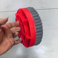Brosses de débavurage en nylon abrasif haute densité 160 mm de qualité industrielle et DIY, certifiées ISO9001 pour la finition des métaux en aluminium