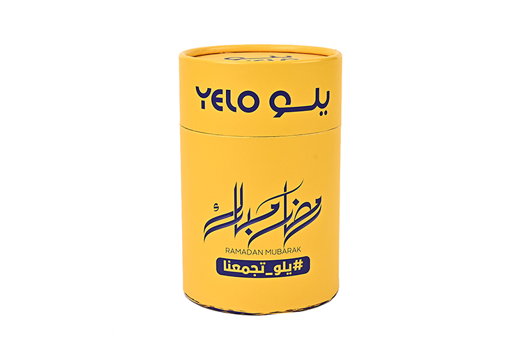 ODM Paper Composite Cans , 80mm Paper Tube Packaging Eco Friendly