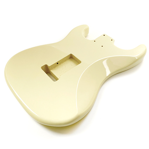 Corps de guitare en frêne vintage blanc brillant de qualité, finition baril, pour pièces de construction de style DIY - Product Image 6