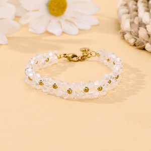 Wholesale Delicate Colorful Glass <b>Crystal</b> Beaded Bracelet Handmade <b>Animal</b> Charm Bracelets for Women Girls Jewelry Gift - Product Image 5